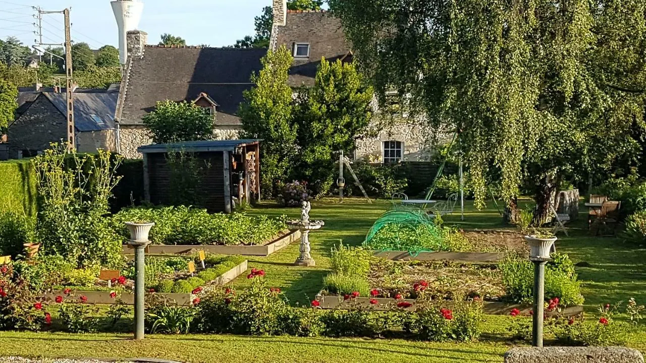 Pleslin-TrigavouLe Manoir De La Bigotiere住宿加早餐旅馆 Pleslin-Trigavou